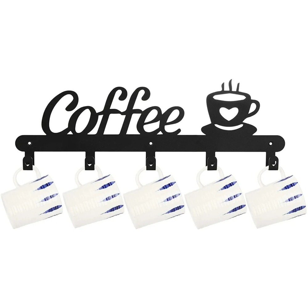Kitchen Appliances Holder - Support mural en métal pour tasses