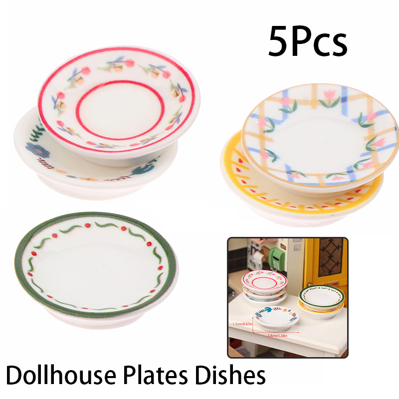 Kitchen Appliances Store - Mini assiettes pour maison de poupée