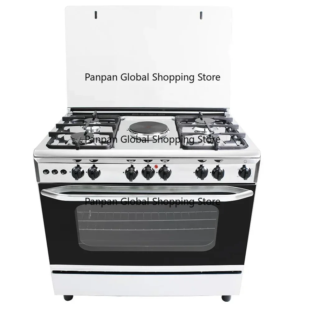 Kitchen Appliances Built In - Cuisinière autonome à 5 brûleurs, électrique,