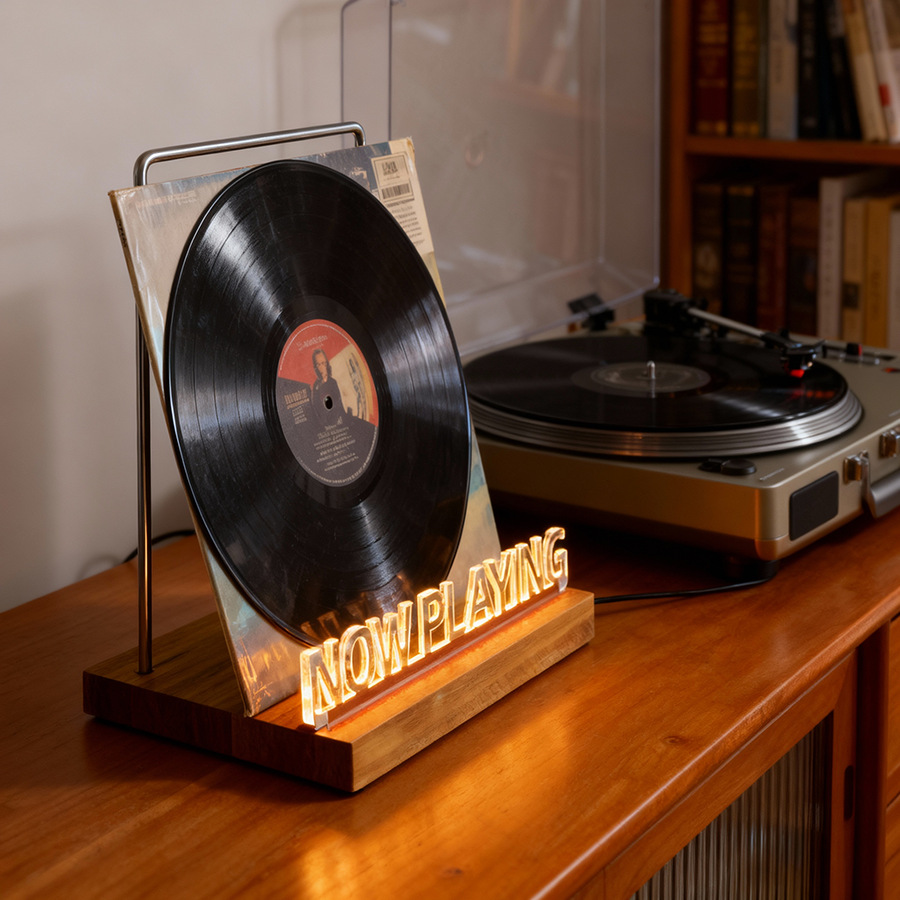 Kitchen Appliances Holder - Support pour disques vinyles, étagère de