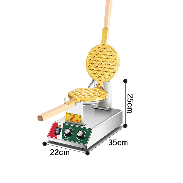 Waffle Iron Belgian - Gaufrier belge Commercial en forme de