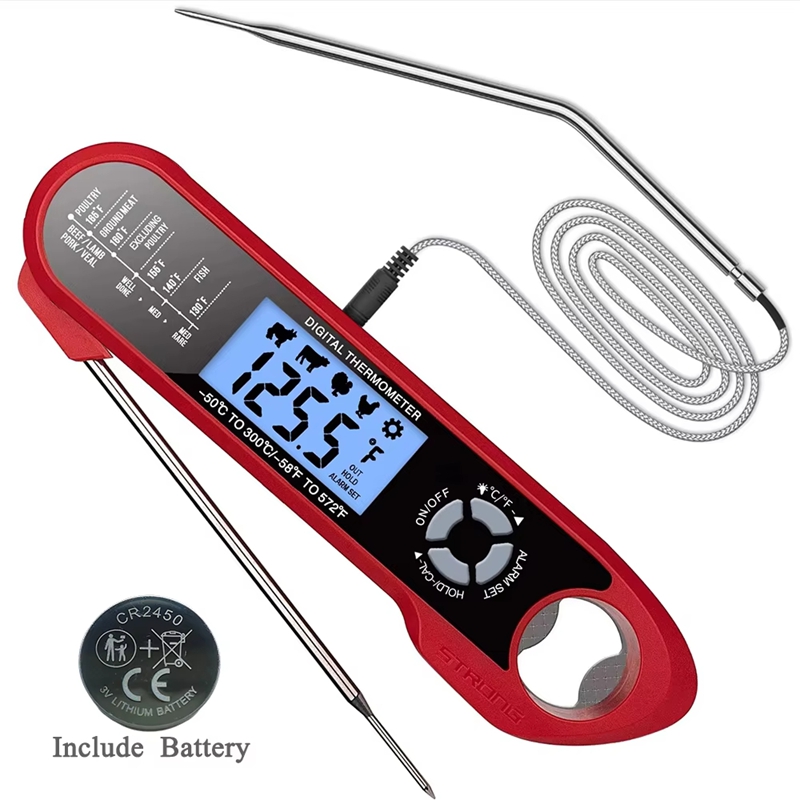 Kitchen Appliances Cooking - Thermomètre numérique à double sonde pour