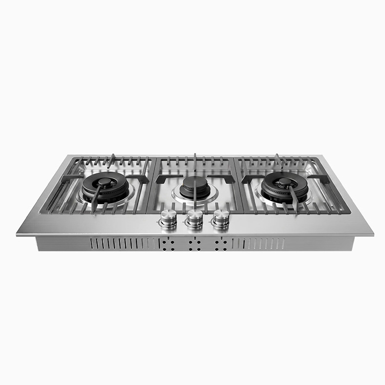 Kitchen Appliances Built In - Cuisinière à gaz en acier inoxydable