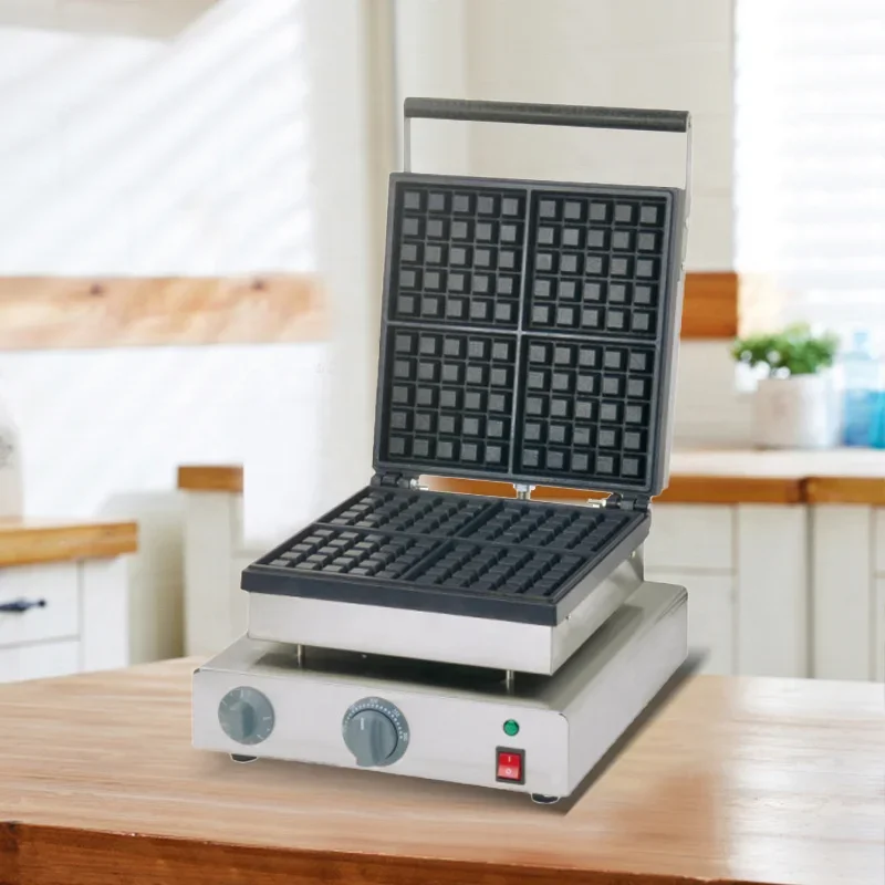 Chef Prosentials 4 plaques gau - Waffle Iron Belgian avis et prix