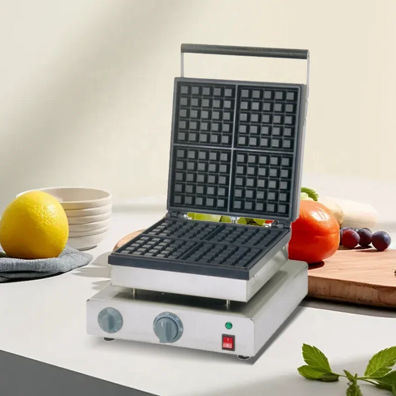 Chef Prosentials 4 plaques gau - Waffle Iron Belgian avis et prix