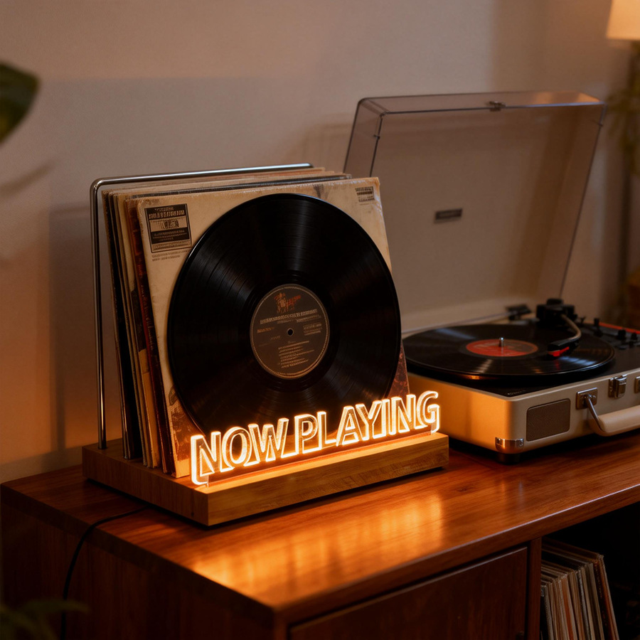 Support pour disques vinyles,  - Kitchen Appliances Holder avis et prix