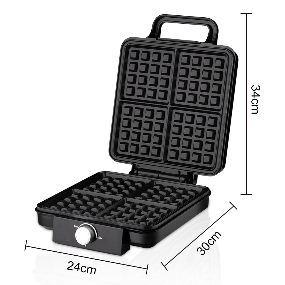 Gaufrier belge à 4 tranches, 1 - Waffle Iron Belgian avis et prix