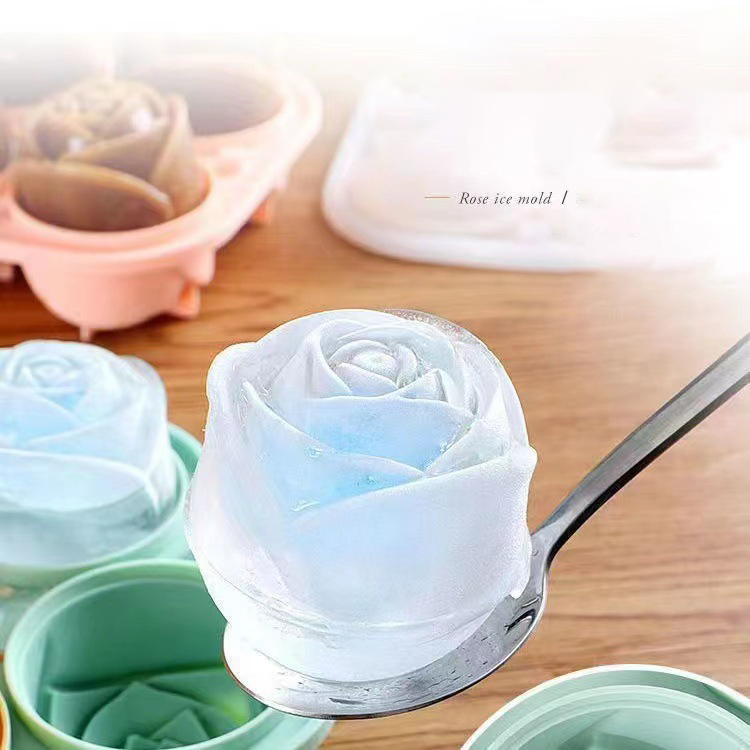 Moules à glace Rose 3D, 4 trou - Kitchen Appliances Holder avis et prix