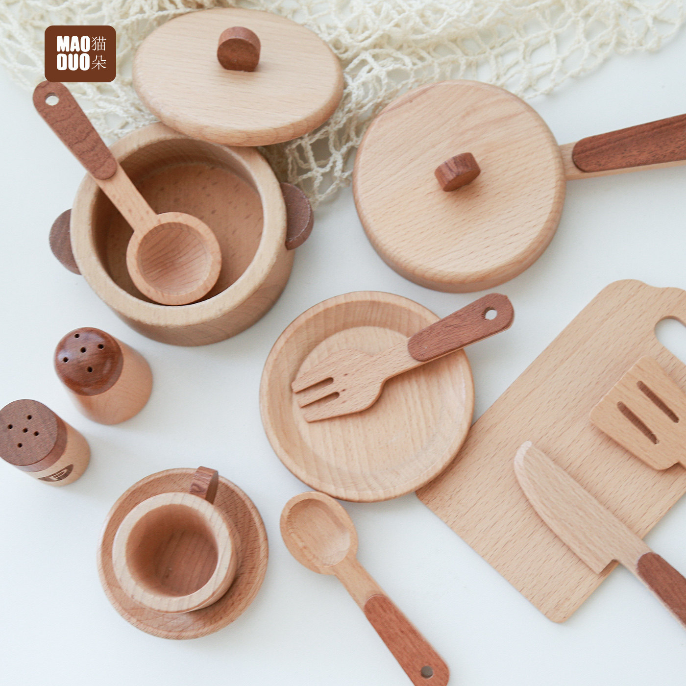 Jeu de cuisine en bois de hêtr - Kitchen Appliances Cooking avis et prix