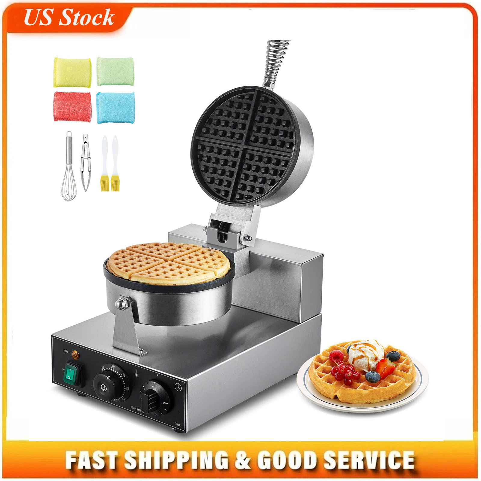 Gaufrier commercial, machine à - Waffle Iron Belgian avis et prix