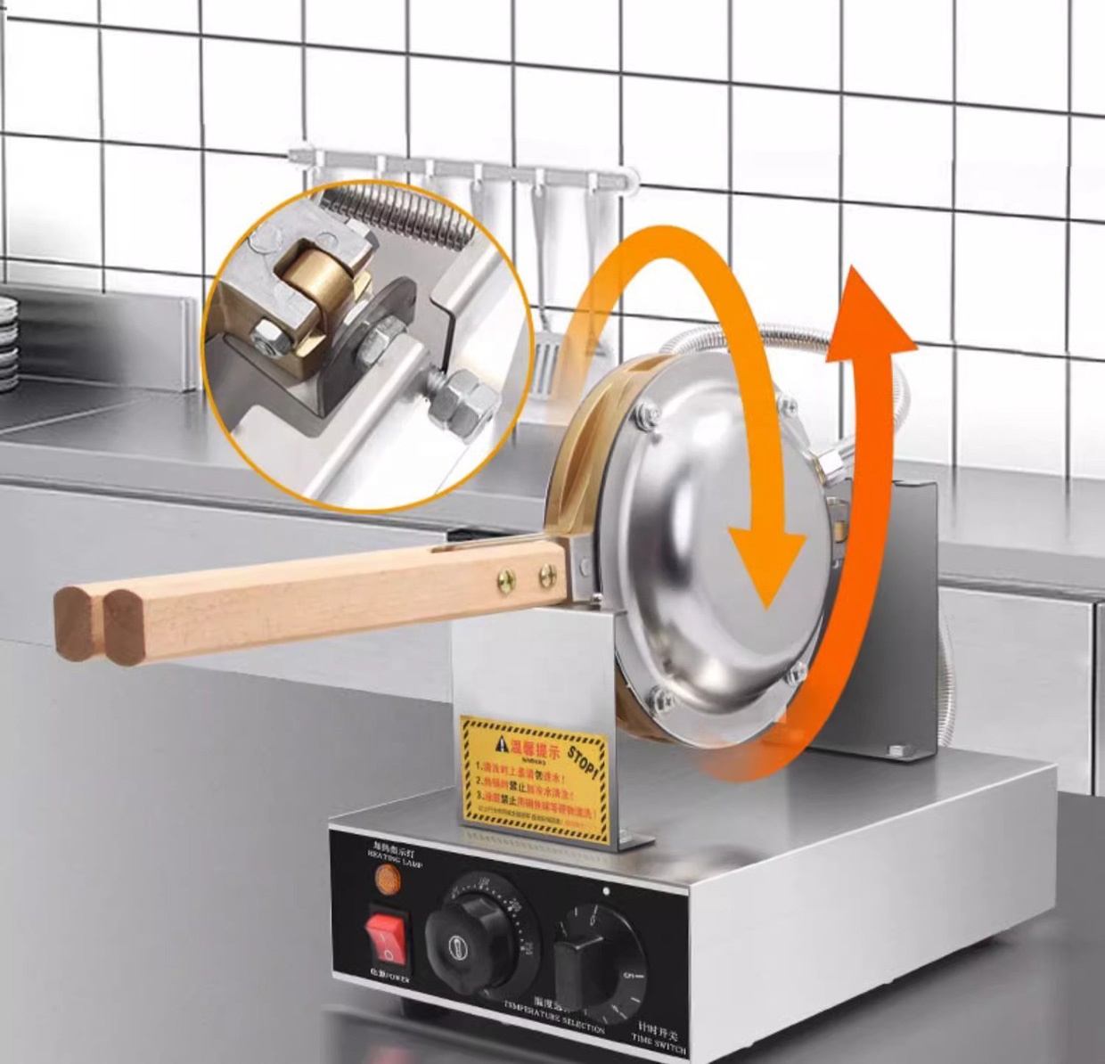 Gaufrier belge Commercial en f - Waffle Iron Belgian avis et prix